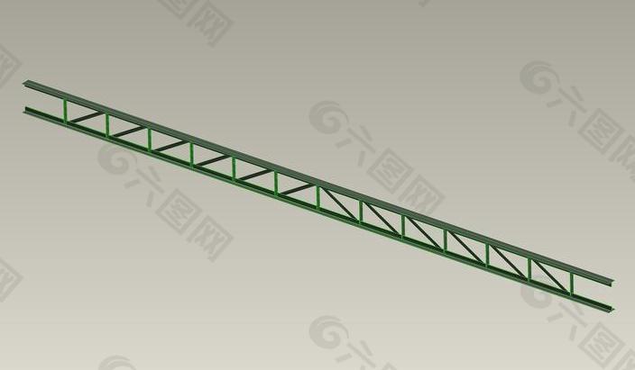 40英尺的平行桁架