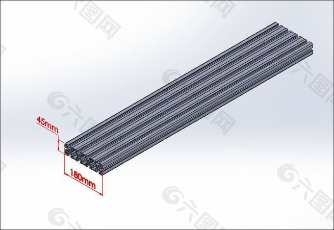 铝型材45x180工业型材