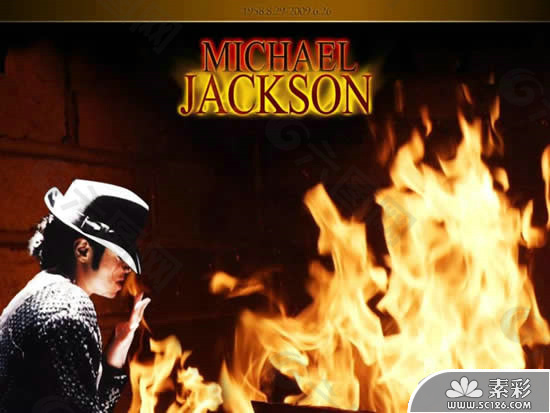 迈克尔·杰克逊音乐艺术PPT模板