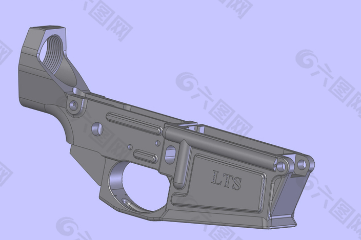 LTS宙斯AR10下接收器