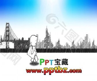 ppt动态教学：小人循环往前走案例