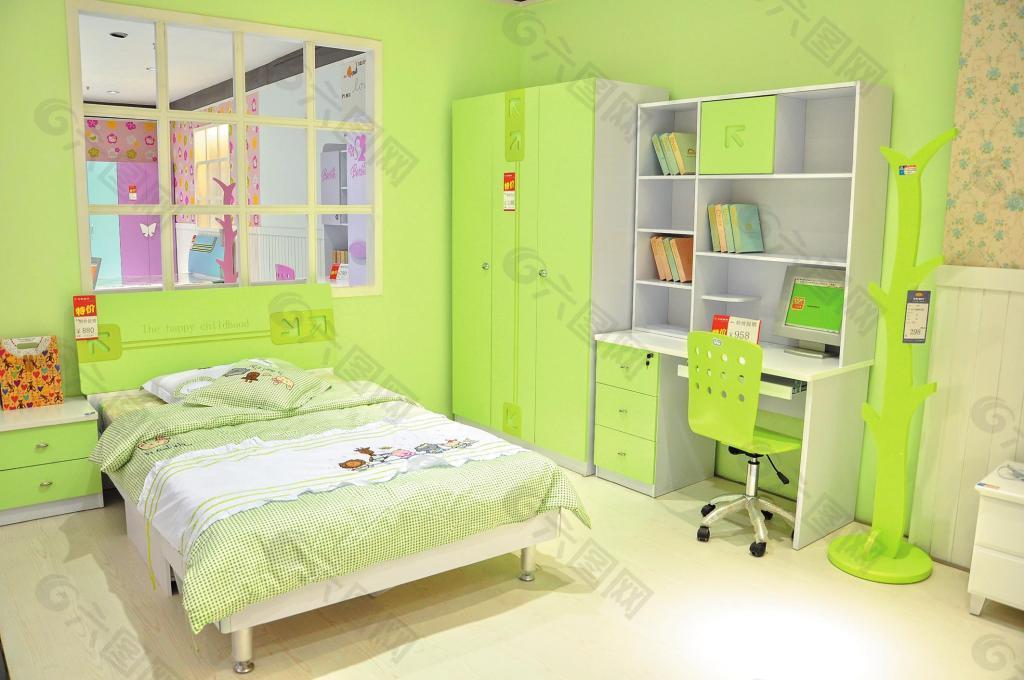 绿色儿童房