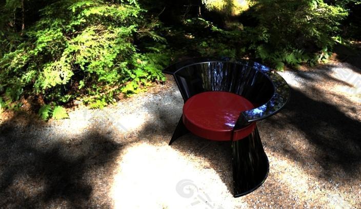 塑料花园椅