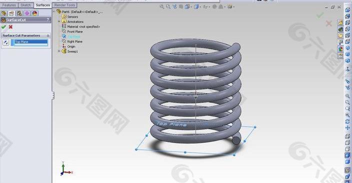 教程：如何在SolidWorks动画压缩弹簧