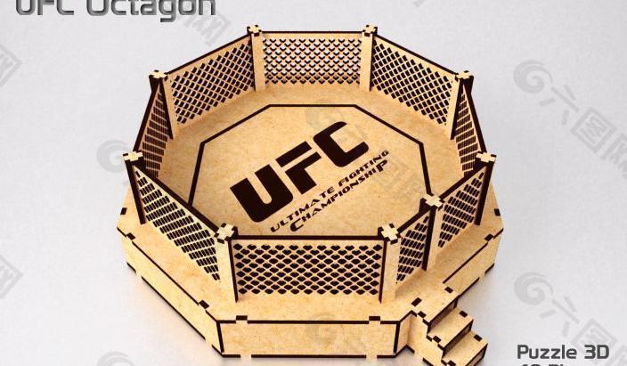 UFC的八角形
