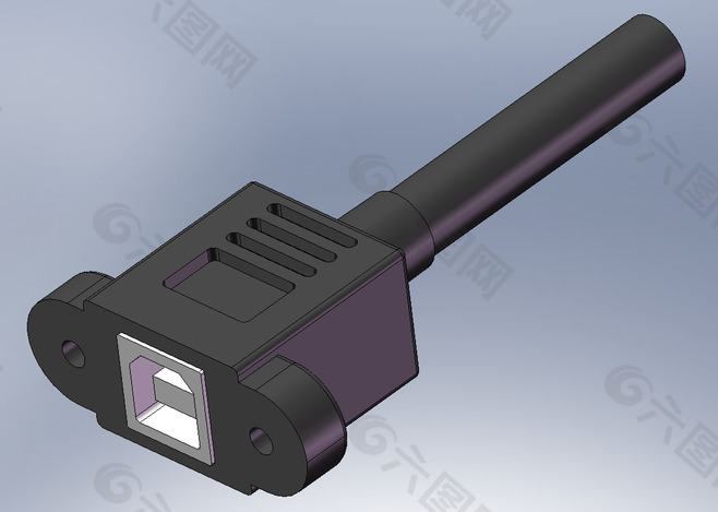 USB电缆的B型