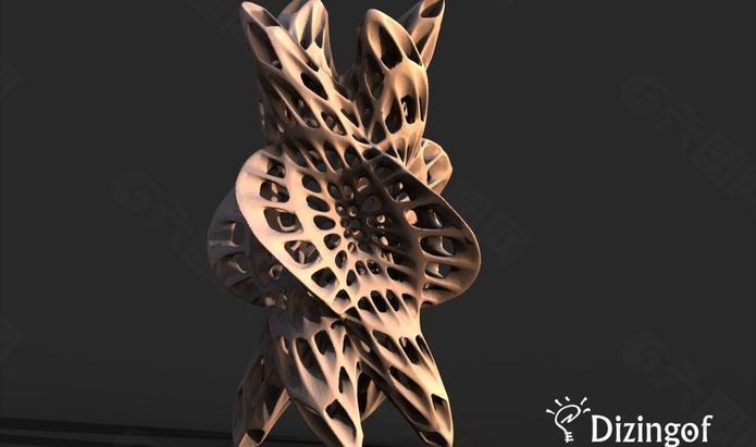 曲折的花瓶-数学艺术的“dizingof