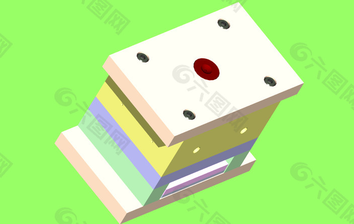注塑成型的塑料盆