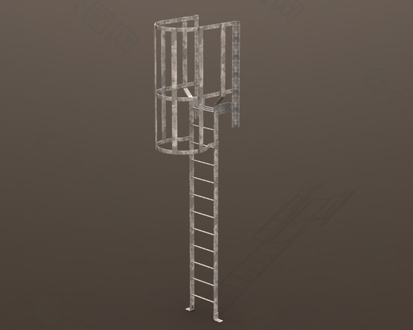 梯子装配模型