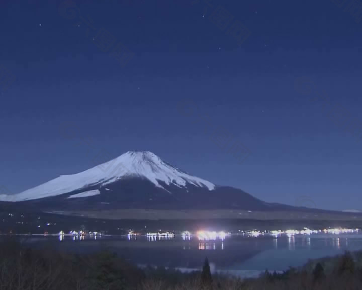 富士山常用影视素材