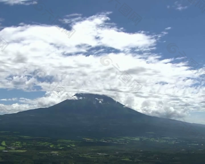 富士山常用影视素材