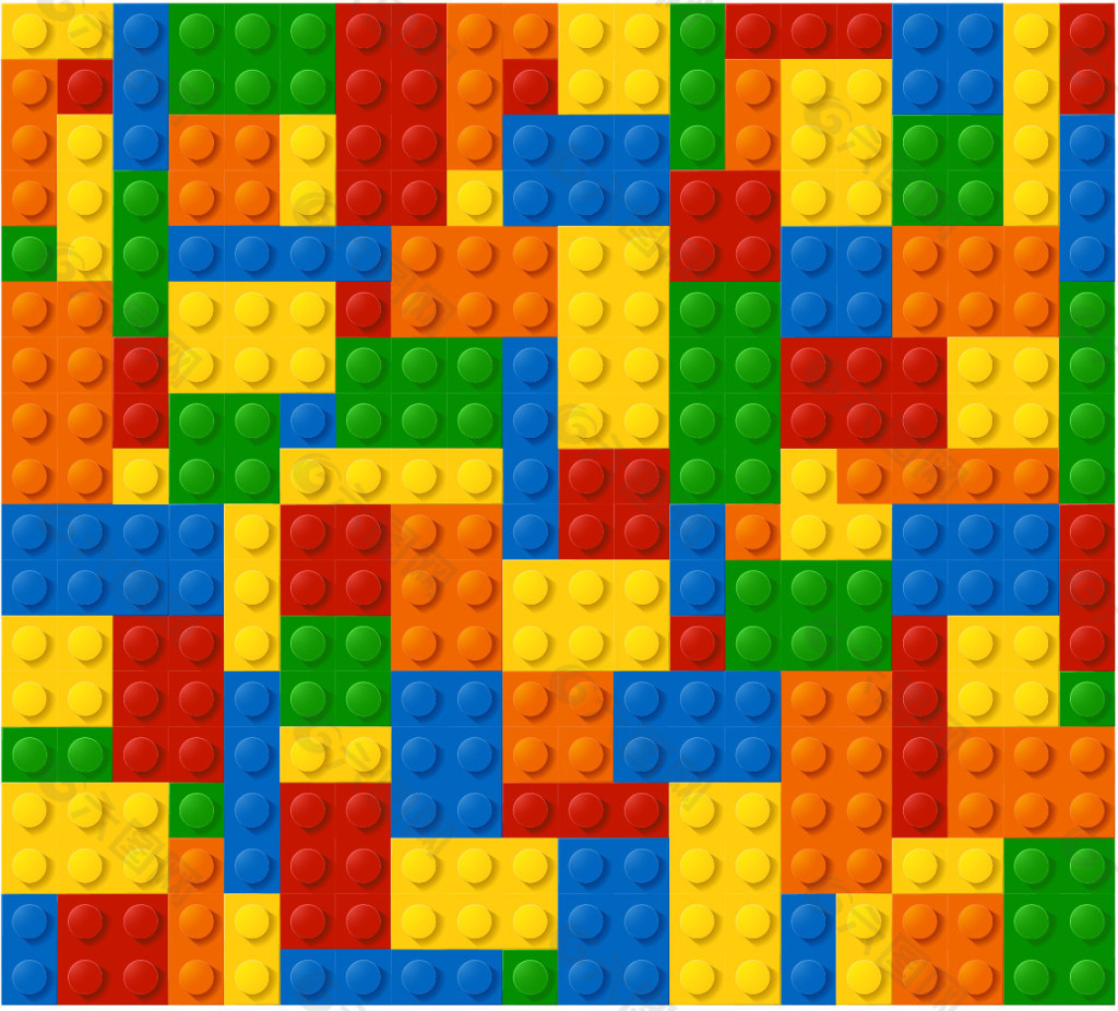 彩色格子迷宫背景矢量素材