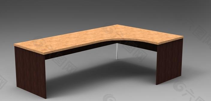 木制的桌子