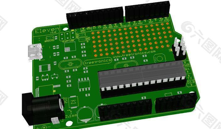 十一改进freetronics Arduino UNO