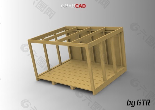 av2_wood框架包装箱