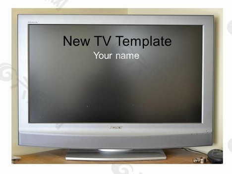 新的电视框模板