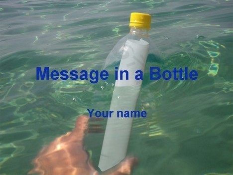 在一个瓶子里的模板信息