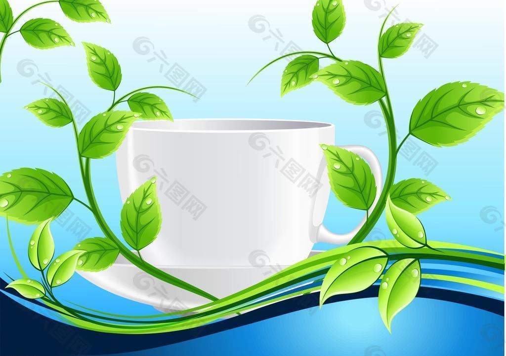 绿茶 茶水图片