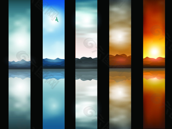 湖光水色背景素材免费下载 图片编号 六图网