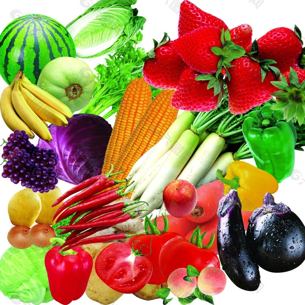 水果蔬菜素材