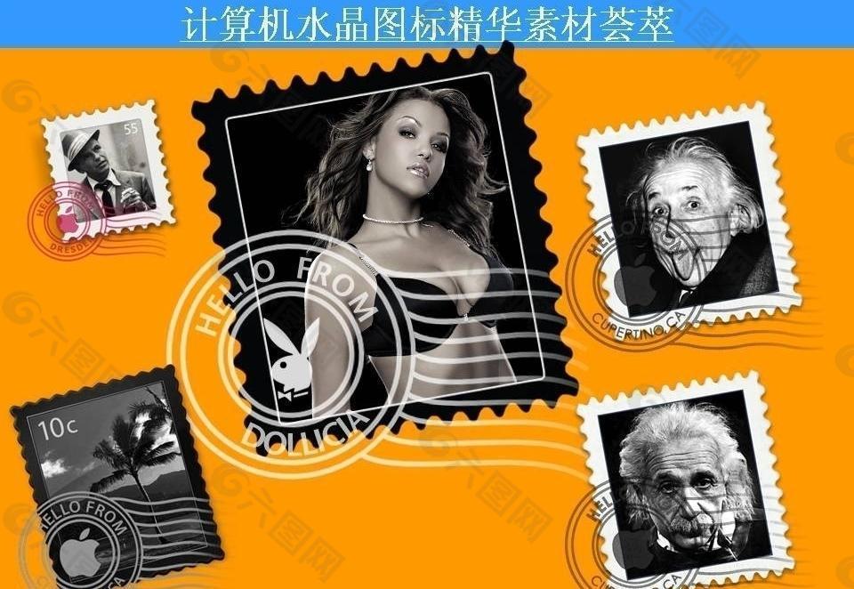 计算机创意图标图片