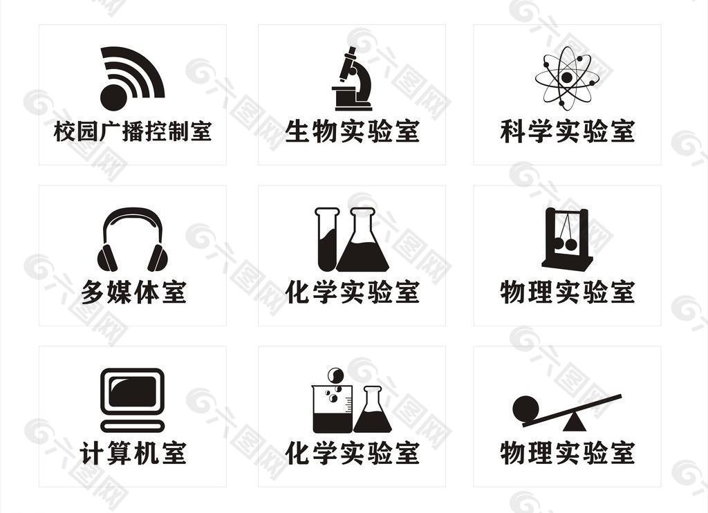 学校实验室腐蚀铜牌图片