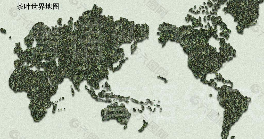 铁观音世界地形图图片