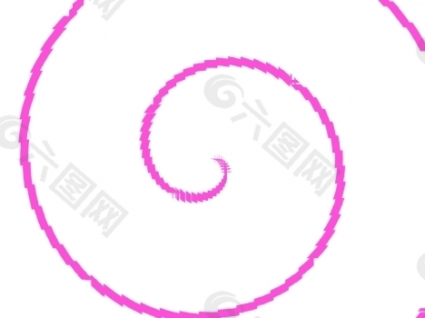 粗糙的螺旋PPT背景- 36972555