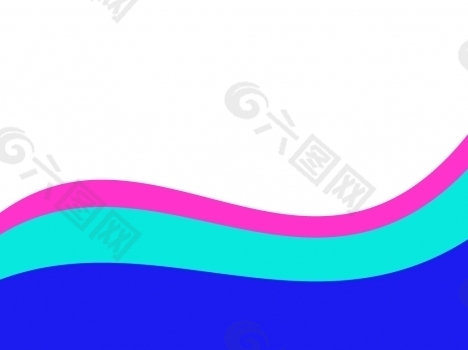 曲线PPT背景- 95096822