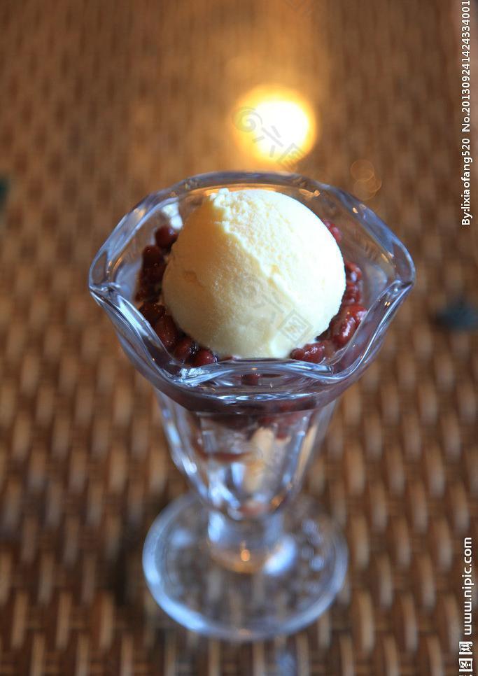 红豆雪糕 冰淇淋图片