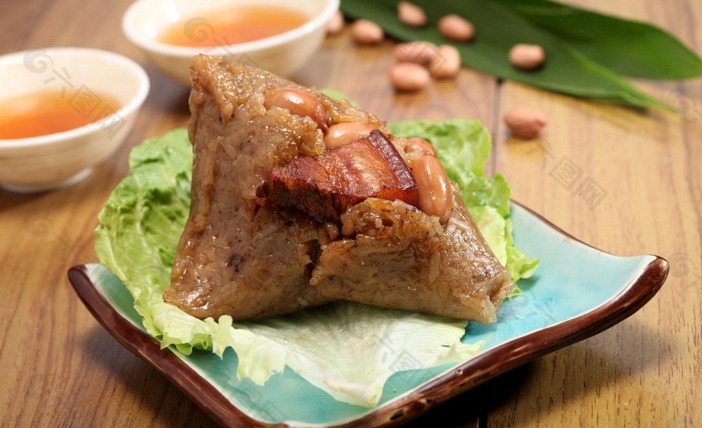 端午节肉粽图片