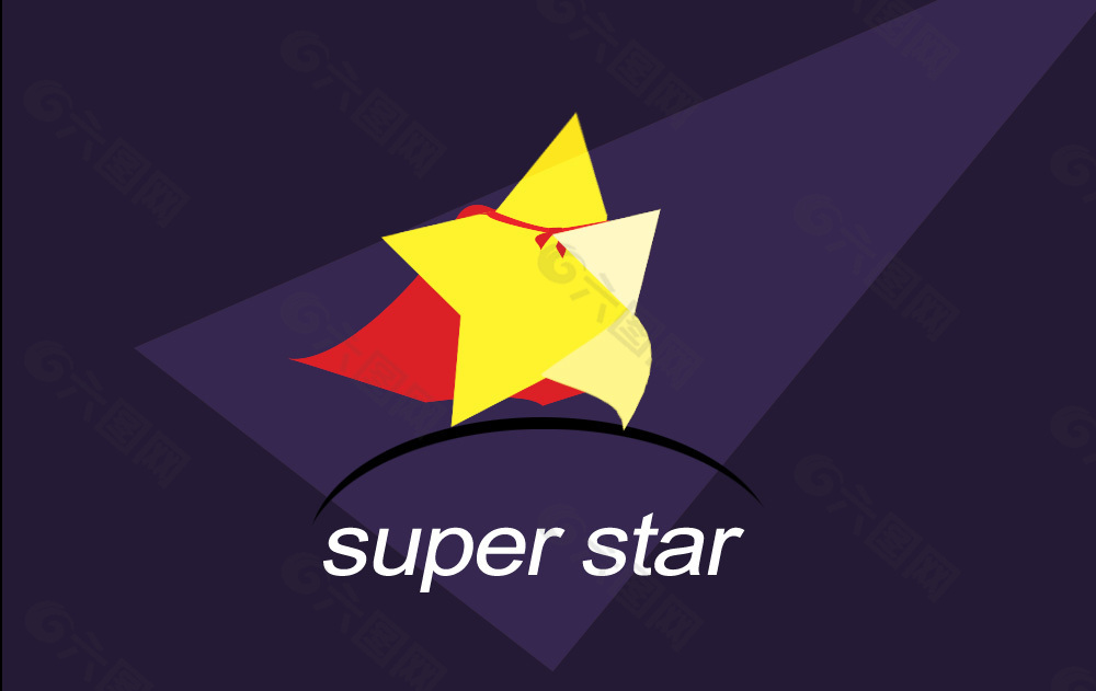 超级星星logo图