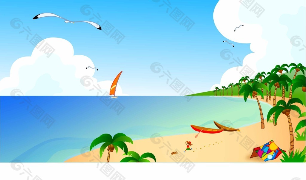 海边的沙滩