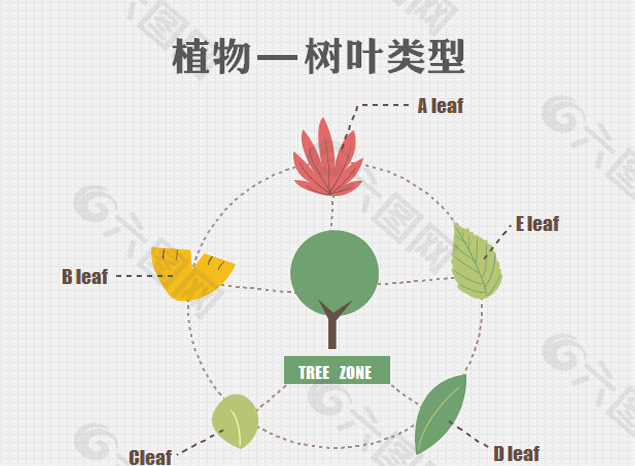 植物ppt图表