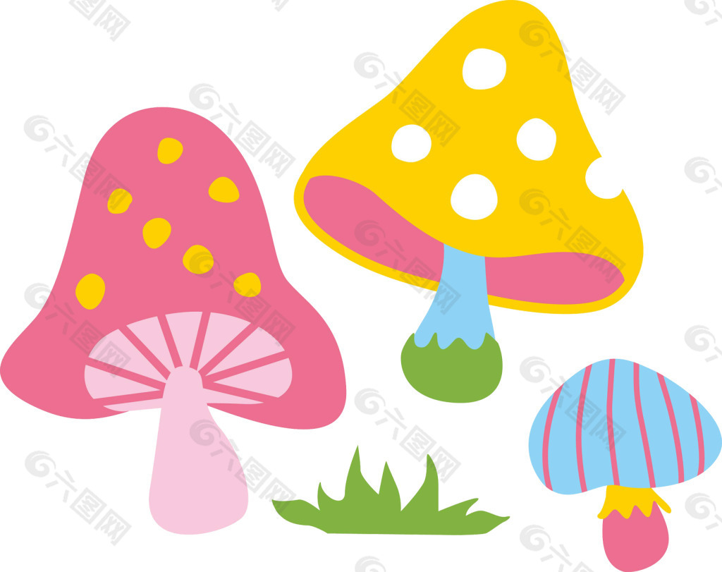 蘑菇图片卡通 可爱,蘑菇图片卡通图片 - 伤感说说吧