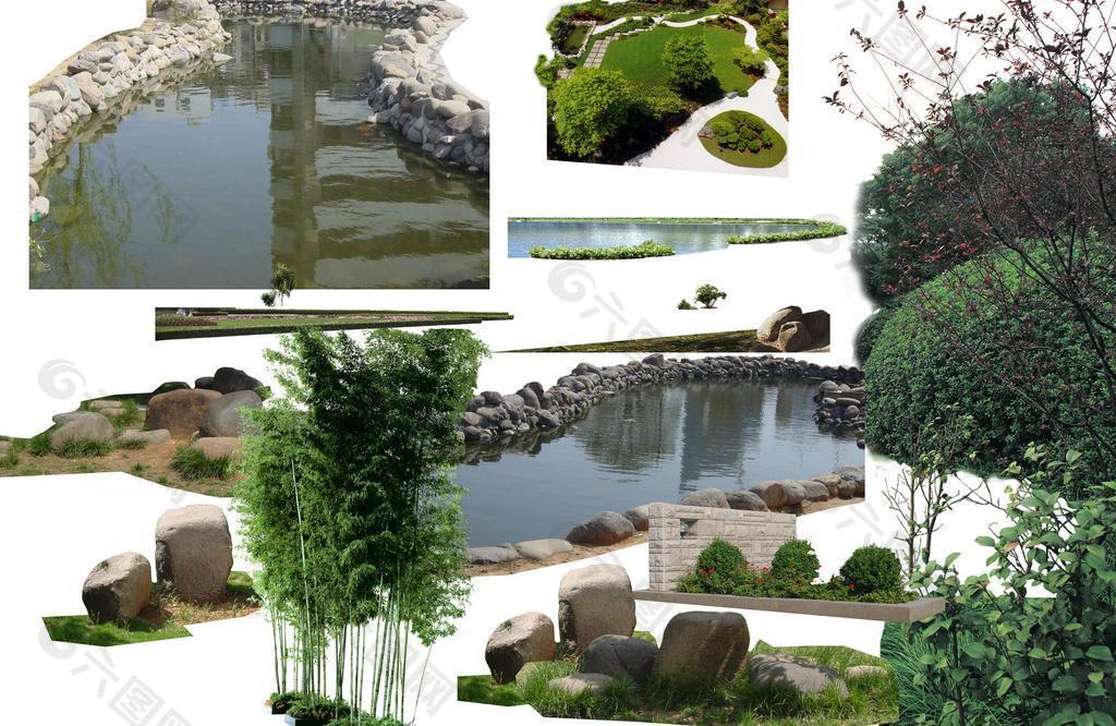 园林绿化素材图片