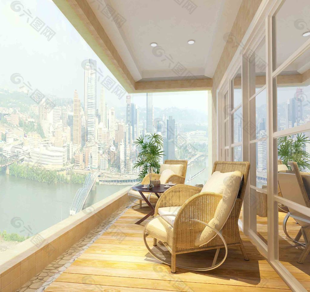 买了新房子,卧室里带了阳台,这样改造利用,实用率翻倍!_装修攻略-北京搜狐焦点家居