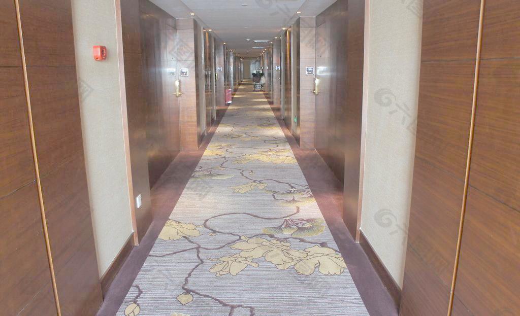 五星级酒店走廊图片