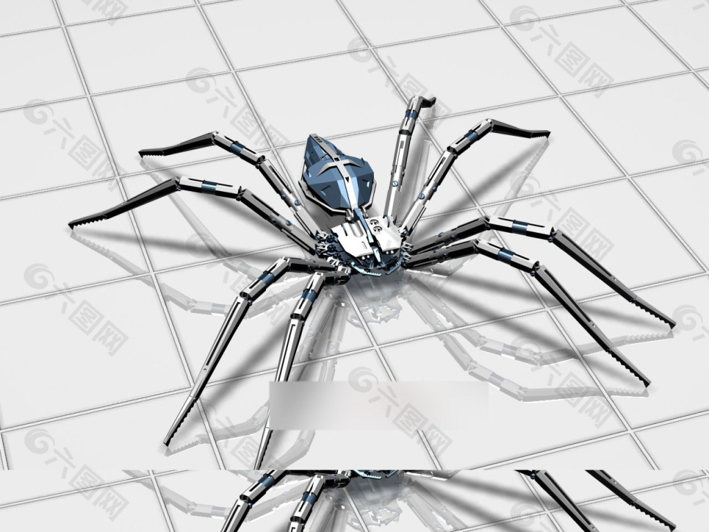 钢铁蜘蛛3D模型