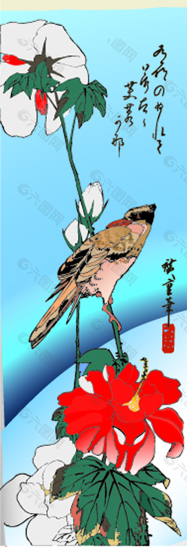 花鸟画作