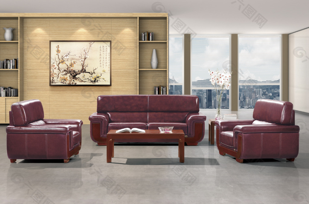 办公沙发图 办公沙发背景