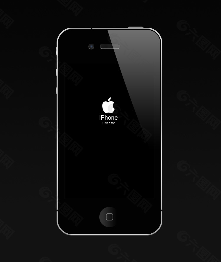 iPhone5手机模版
