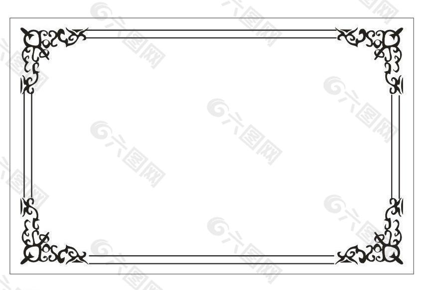 相框 花边纹路图片