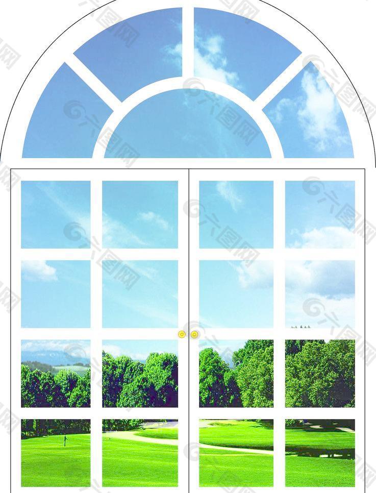 欧式风格窗户图片欣赏图片