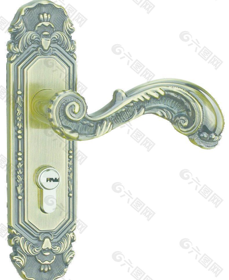 欧式门锁图片
