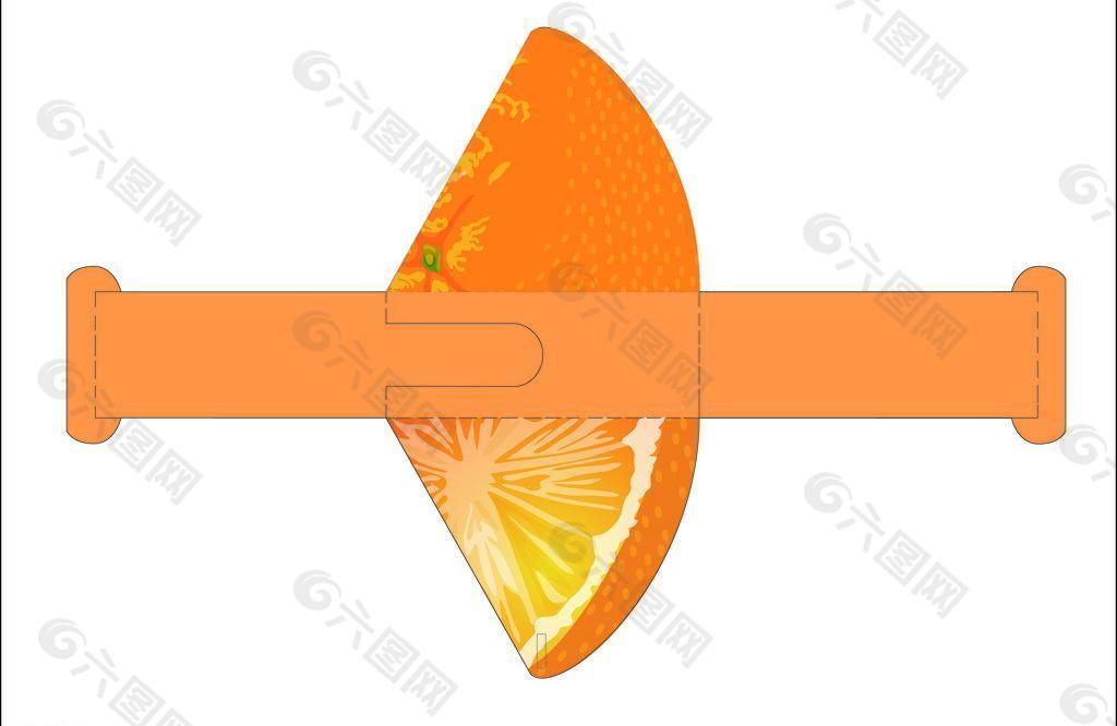 糖果包装盒 橙子图片