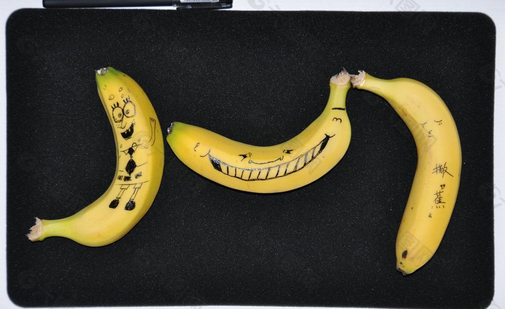 香蕉创意图片
