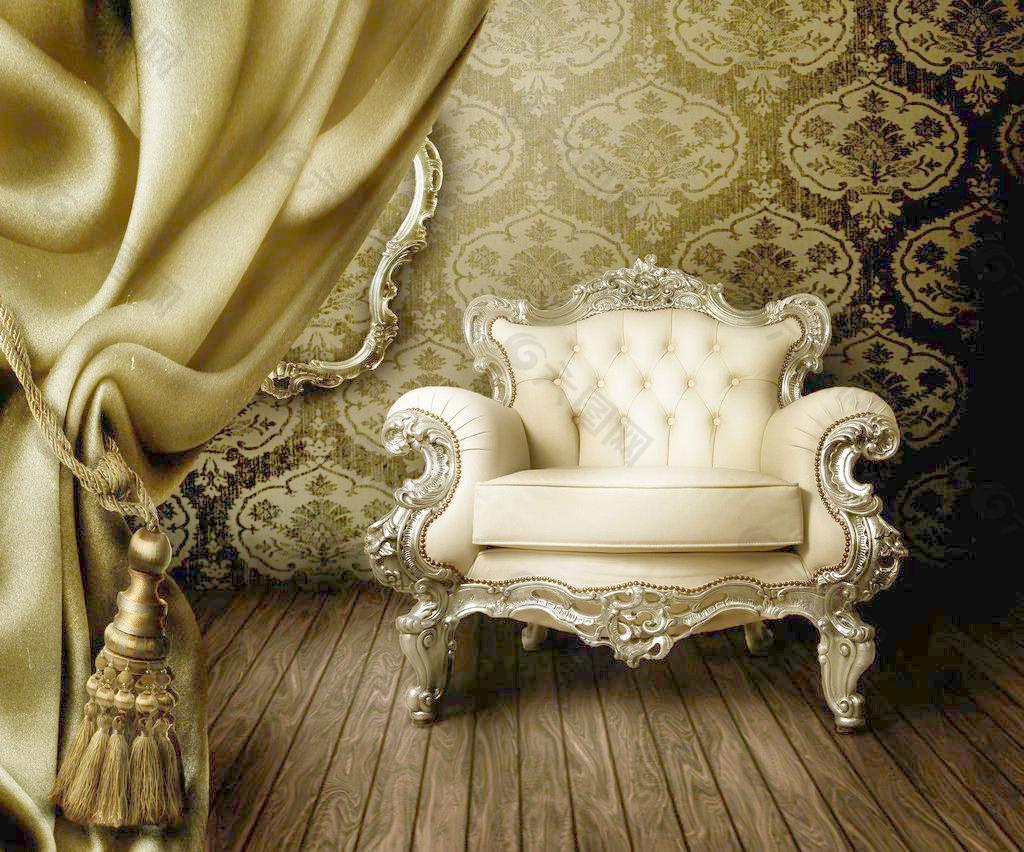 豪华欧式椅子图片装饰装修素材免费下载 图片编号 六图网
