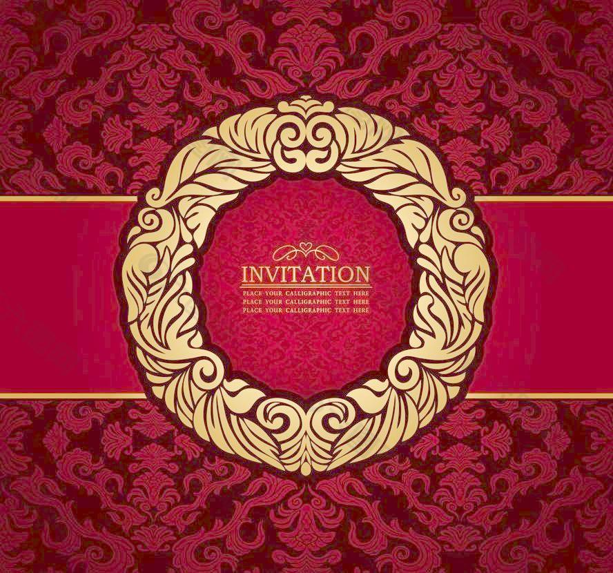 豪华欧式花纹图片