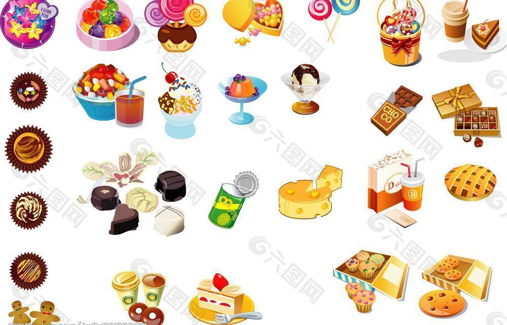 蛋糕甜食图片